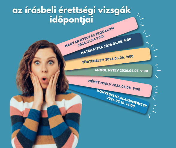 Tavaszi érettségi vizsgák