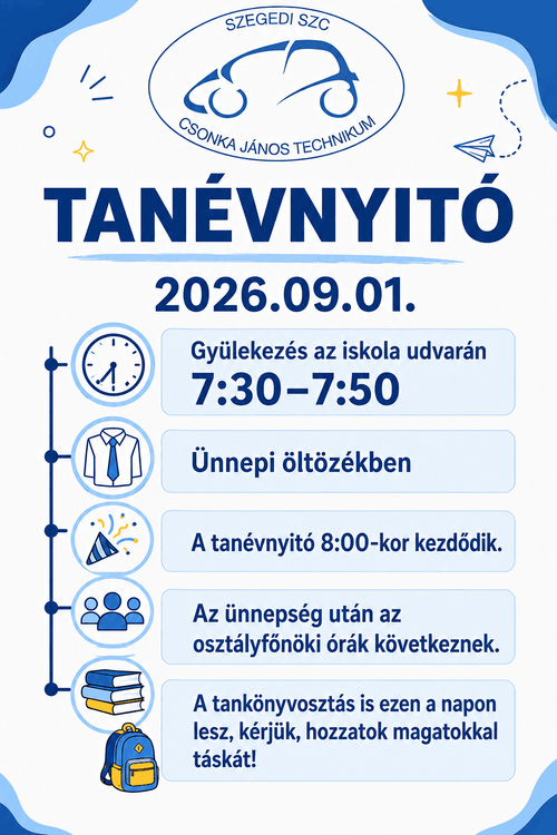 Tanévnyitó